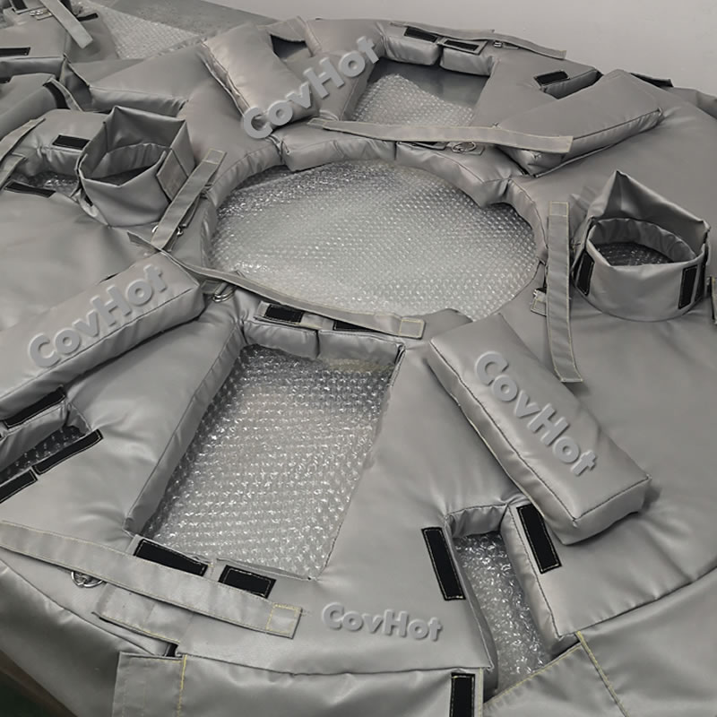 <a href=http://www.hafoxiaoxue.cn/e/tags/?tagname=%E6%8D%A2%E7%83%AD%E5%99%A8%E4%BF%9D%E6%B8%A9 target=_blank class=infotextkey>換熱器保溫</a>罩,換熱器外保溫