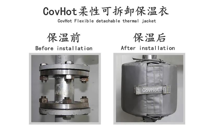 COVHOT?柔性可拆卸式<a href=http://www.hafoxiaoxue.cn/e/tags/?tagname=%E4%BF%9D%E6%B8%A9%E8%A1%A3 target=_blank class=infotextkey>保溫衣</a>,蒸汽系統節能,節能保溫
